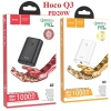 Pin sạc dự phòng Hoco Q3 10.000mAh - Sạc nhanh QC3.0 & PD 20W, giá chỉ 263.500₫