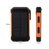 Pin sạc dự phòng năng lượng mặt trời 20.000mAh, đèn LED, sạc nhanh cho smartphone 9