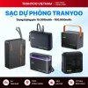 Pin sạc dự phòng TRANYOO 100.000mAh - 5 cổng, sạc 4 thiết bị cùng lúc, giá 755.000₫