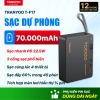 Pin sạc dự phòng TRANYOO 100.000mAh - 5 cổng, sạc 4 thiết bị cùng lúc, giá 755.000₫ 3