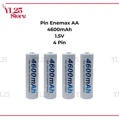 Pin Sạc Enemax 4.600mAh – Hộp sạc + 4 pin dùng cho karaoke, đồng hồ, máy ảnh, máy đo huyết áp, giá 250.000 VND 8