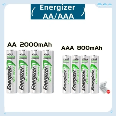 Pin sạc Energizer AA 2.000mAh/AAA 800mAh 1.2V Ni-MH - Giá chỉ 176.880₫ Pin sạc Energizer AA 2.000mAh/AAA 800mAh 1.2V Ni-MH - Giá chỉ 176.880₫