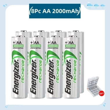 Pin sạc Energizer AA 2.000mAh/AAA 800mAh 1.2V Ni-MH - Giá chỉ 176.880₫ 12 Pin sạc Energizer AA 2.000mAh/AAA 800mAh 1.2V Ni-MH - Giá chỉ 176.880₫ 12
