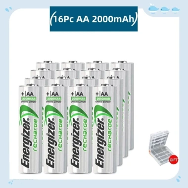 Pin sạc Energizer AA 2.000mAh/AAA 800mAh 1.2V Ni-MH - Giá chỉ 176.880₫ 16 Pin sạc Energizer AA 2.000mAh/AAA 800mAh 1.2V Ni-MH - Giá chỉ 176.880₫ 16