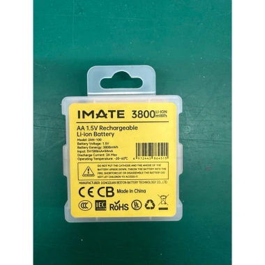 Pin sạc iMate 1.5V 3.800mWh Nhật Bản - Dung lượng cao, giá chỉ 285.000₫