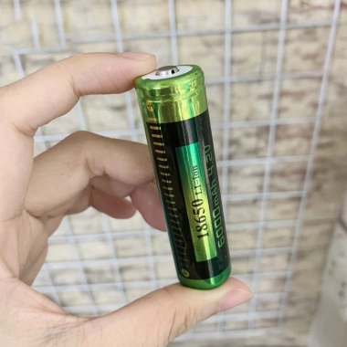 Pin sạc lại Akasha 18.650 4.2V 6.000mAh - Giá chỉ 35.000₫, tiết kiệm năng lượng