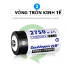 Pin sạc lại Doublepow Size C 2.750mAh dùng cho bình nước nóng, bếp gas - Giá 52.000đ 4