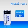 Pin sạc lại Doublepow Size C 2.750mAh dùng cho bình nước nóng, bếp gas - Giá 52.000đ 9