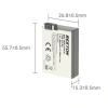 Pin Sạc LP-E8 1.800mAh BESTON cho Canon EOS 550D-700D, Kiss X4-X6i – Giá 193.515₫ 2