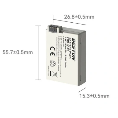 Pin Sạc LP-E8 1.800mAh BESTON cho Canon EOS 550D-700D, Kiss X4-X6i – Giá 193.515₫ 2