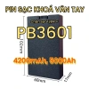 Pin Sạc Nhiều Lần PB3.601-PB3.603 cho Khóa Cửa Vân Tay Cell A Dung Lượng Cao Bảo Hành 12 Tháng Giá 335.000 VND