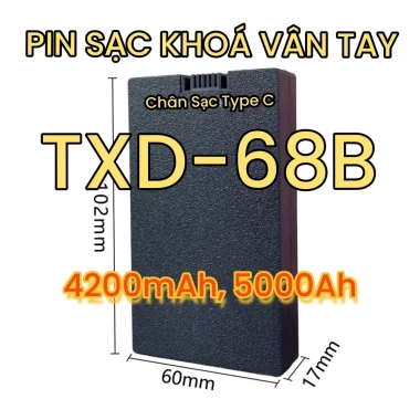 Pin Sạc Nhiều Lần PB3.601-PB3.603 cho Khóa Cửa Vân Tay Cell A Dung Lượng Cao Bảo Hành 12 Tháng Giá 335.000 VND 3