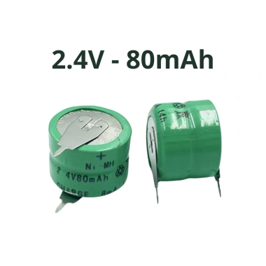Pin sạc Ni-MH 1.2V‑3.6V đa dung lượng 20‑80mAh, giá chỉ 20.000₫ 6 Pin sạc Ni-MH 1.2V‑3.6V đa dung lượng 20‑80mAh, giá chỉ 20.000₫ 6