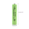 Pin sạc Ni-MH AA 3.000mAh AAA 1.800mAh 1.2V Củ sạc 4 khe Chính Hãng dung lượng lớn 4