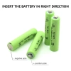 Pin sạc Ni-MH AA 3.000mAh AAA 1.800mAh 1.2V Củ sạc 4 khe Chính Hãng dung lượng lớn 7