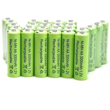 Pin sạc Ni-MH AA 3.000mAh AAA 1.800mAh 1.2V Củ sạc 4 khe Chính Hãng dung lượng lớn