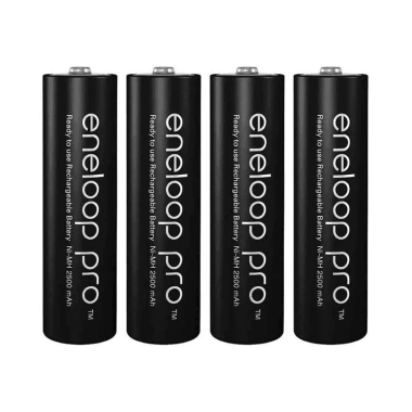 Pin sạc Panasonic Eneloop Pro AA/AAA 1.2V Ni-MH 4 gói – Giá 205.100₫, chính hãng