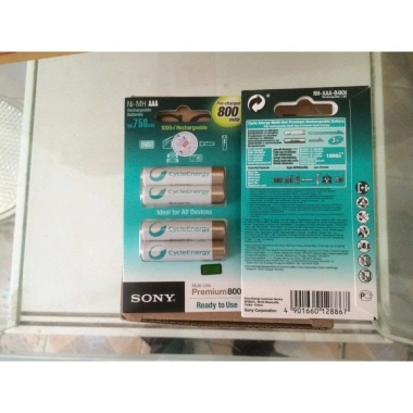 Pin sạc Sony 4.600mAh AA 2A/AAA 3A – Vỉ 2 viên, giá 34.000₫, tiết kiệm năng lượng