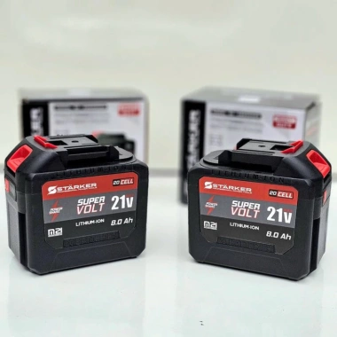 Pin Starker 15 20cell 8 MOSFET - Dòng xả cao, khoan mài, bê tông, giá 308.000 VNĐ