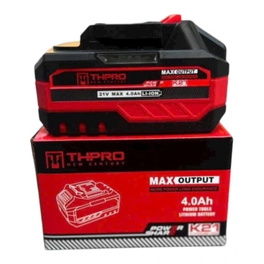 Pin THPRO 15 Cell 21V 6Ah Vỏ chống cháy, va đập, chân 4cm máy khoan, máy siết - Giá 293.000₫ 10