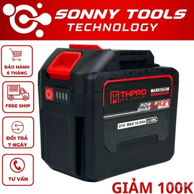 Pin THPRO 20 Cell M21 4cm Chịu Tải Cao 21V - Giá Ưu Đãi 308.000₫