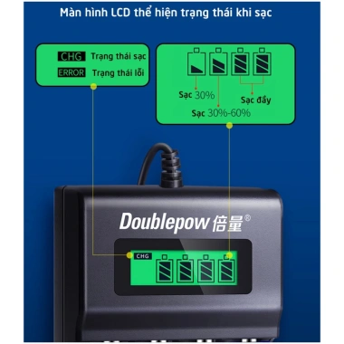 Pin Tiểu Sạc AA Doublepow 3.300mAh Dung Lượng Cao Tự Ngắt cho Micro Karaoke, Điều Khiển, Đồ Chơi - 160.000 VND 5