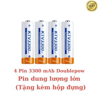 Pin Tiểu Sạc AA Doublepow 3.300mAh Dung Lượng Cao Tự Ngắt cho Micro Karaoke, Điều Khiển, Đồ Chơi - 160.000 VND 10