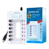Pin Tiểu Sạc Nhiều Lần AA/AAA Doublepow - Bộ Sạc 1.2V Nhanh, Tiết Kiệm Năng Lượng, Giá 36.000đ 8