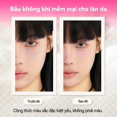 PinkPunk Phấn má hồng 3 màu 5g - Đơn sắc sáng da tự nhiên, giá chỉ 145.000 VND