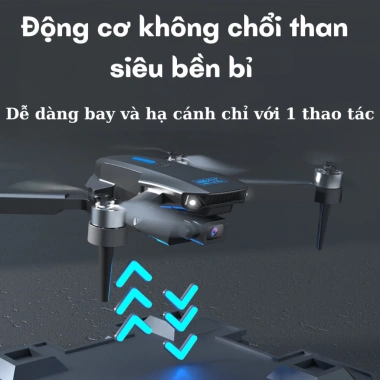 PIycam Mini Flycam Giá Rẻ E88 MAX - Camera Kép 4K Full HD, Tránh Va Chạm Tự Động, Giá 557.000₫