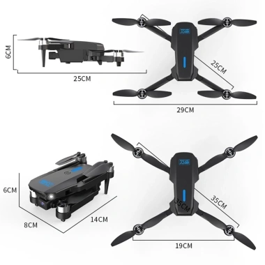 PIycam Mini Flycam Giá Rẻ E88 MAX - Camera Kép 4K Full HD, Tránh Va Chạm Tự Động, Giá 557.000₫