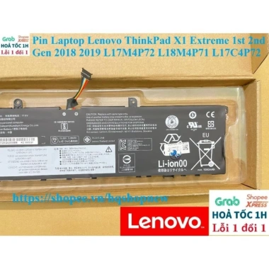 Pjn Lenovo ThinkPad P1 X1 Gen 1‑2 (2.018‑2.019) i7 16GB RAM 512GB SSD - Giá chỉ 785.000₫ 4