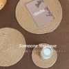 Placemat Vải Lanh Nhật Bản - Thảm Cách Nhiệt, Chống Bỏng Nồi Bát, Dệt Cỏ Độc Đáo 7