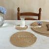Placemat Vải Lanh Nhật Bản - Thảm Cách Nhiệt, Chống Bỏng Nồi Bát, Dệt Cỏ Độc Đáo 8