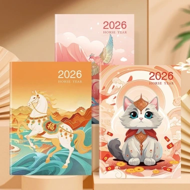 Planner 2.026 Gilded A4 Thư Ký Việc - Sách Kế Hoạch Hàng Tháng, Quản Lý Thời Gian, Check‑In Hàng Ngày, Sổ Lịch Trình