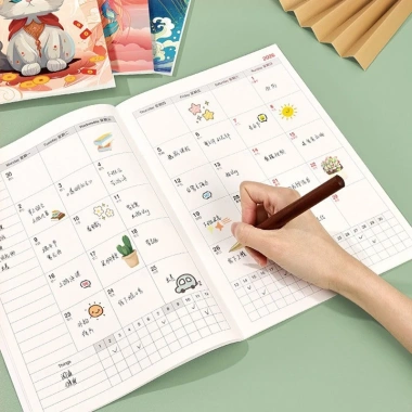 Planner 2.026 Gilded A4 Thư Ký Việc - Sách Kế Hoạch Hàng Tháng, Quản Lý Thời Gian, Check‑In Hàng Ngày, Sổ Lịch Trình 6 Planner 2.026 Gilded A4 Thư Ký Việc - Sách Kế Hoạch Hàng Tháng, Quản Lý Thời Gian, Check‑In Hàng Ngày, Sổ Lịch Trình 6