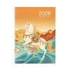 Planner 2.026 Gilded A4 Thư Ký Việc - Sách Kế Hoạch Hàng Tháng, Quản Lý Thời Gian, Check‑In Hàng Ngày, Sổ Lịch Trình 7