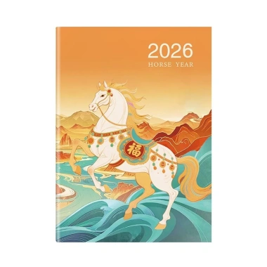 Planner 2.026 Gilded A4 Thư Ký Việc - Sách Kế Hoạch Hàng Tháng, Quản Lý Thời Gian, Check‑In Hàng Ngày, Sổ Lịch Trình