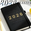 Planner 2.026 Hàng tuần & Hàng tháng Kawaii A5 - Sổ giấy da PU VPP, 166.400₫