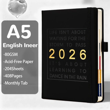 Planner 2.026 Hàng tuần & Hàng tháng Kawaii A5 - Sổ giấy da PU VPP, 166.400₫ 9 Planner 2.026 Hàng tuần & Hàng tháng Kawaii A5 - Sổ giấy da PU VPP, 166.400₫ 9