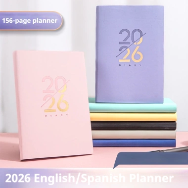 Planner A5 2.026 312 trang - Kế hoạch năm & ngày, Lịch tiếng Anh, Sổ tay 70GSM, Bookmark, Giá 33.000₫ 2 Planner A5 2.026 312 trang - Kế hoạch năm & ngày, Lịch tiếng Anh, Sổ tay 70GSM, Bookmark, Giá 33.000₫ 2