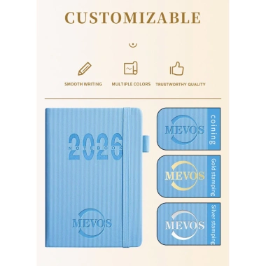 Planner A5 2.026 – Kế hoạch năm, lịch 365 ngày, agenda cổ điển, 73.224₫