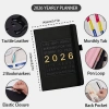 Planner A5 Vintage 2.026: Sổ tay Da PU Hàng ngày, tuần, tháng, Quà tặng Lịch trình, Giá 189.000 VNĐ 4