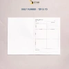 Planner STHM CT Daily Weekly Monthly - Giấy kem 190gsm 145x205mm, Đặt đứng, Giá 30.000đ 2
