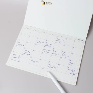 Planner STHM CT Daily Weekly Monthly - Giấy kem 190gsm 145x205mm, Đặt đứng, Giá 30.000đ 7 Planner STHM CT Daily Weekly Monthly - Giấy kem 190gsm 145x205mm, Đặt đứng, Giá 30.000đ 7