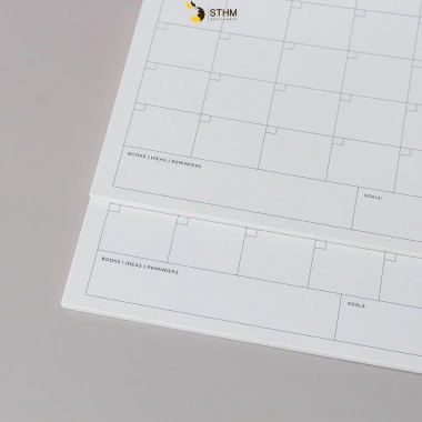 Planner STHM CT Daily Weekly Monthly - Giấy kem 190gsm 145x205mm, Đặt đứng, Giá 30.000đ 8 Planner STHM CT Daily Weekly Monthly - Giấy kem 190gsm 145x205mm, Đặt đứng, Giá 30.000đ 8