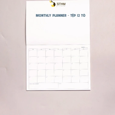 Planner STHM CT Daily Weekly Monthly - Giấy kem 190gsm 145x205mm, Đặt đứng, Giá 30.000đ 10 Planner STHM CT Daily Weekly Monthly - Giấy kem 190gsm 145x205mm, Đặt đứng, Giá 30.000đ 10