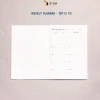 Planner STHM CT Daily Weekly Monthly - Giấy kem 190gsm 145x205mm, Đặt đứng, Giá 30.000đ 12