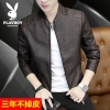 Playboy Áo Khoác Bóng Chày Da Lót Lông Cừu Dày Dặn, Ôm Đẹp, Thời Trang Nam – 511.329 VND