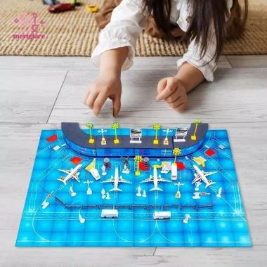 Playset Máy Bay Deluxe - Đồ Chơi Mô Hình Thực Tế, Giá Ưu Đãi 244.200đ cho Bé Trai